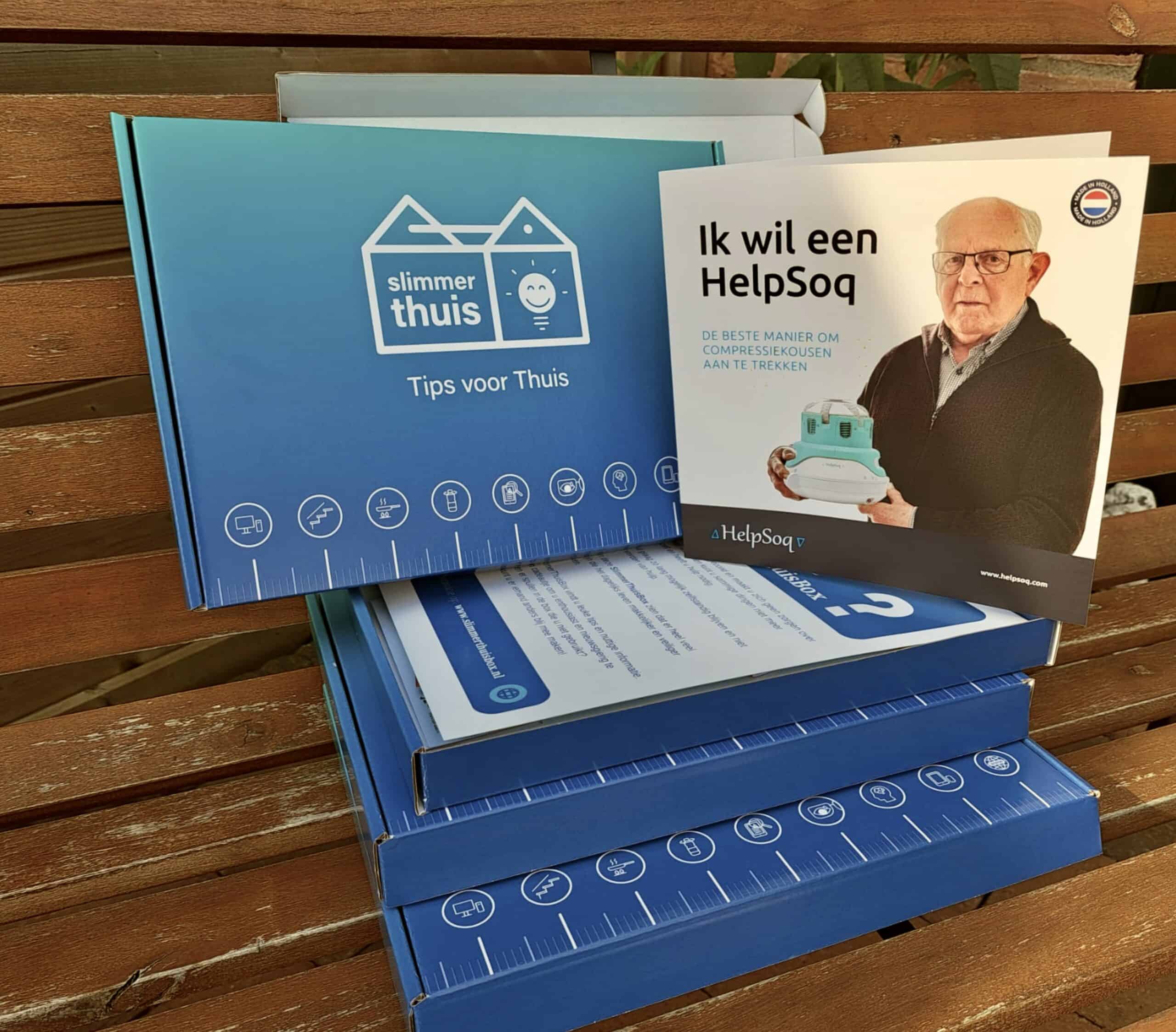 slimmerthuisbox met daarin de HelpSoq folder