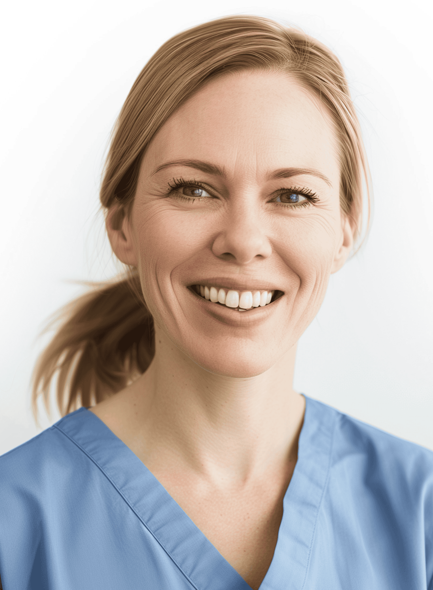 Tevreden professional die werkt met HelpSoq. Portret van Banner.